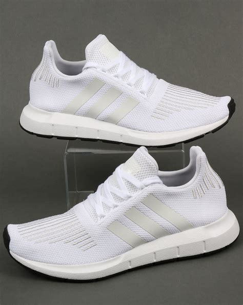 adidas i weiß|adidas white running shoes.